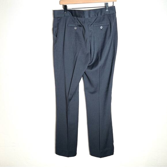 Laundry gray and black houndstooth straight leg dress pants size 8 B126 - Picture 4 of 4